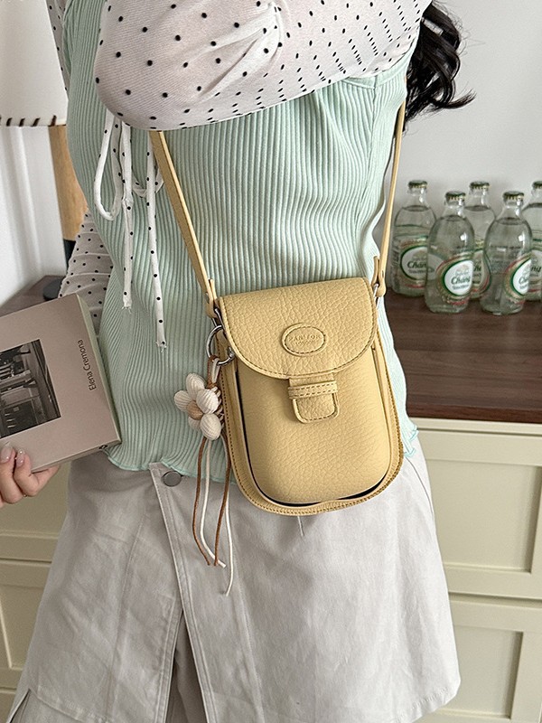Bagos de silla de nicho de alta calidad para mujeres 2026 nuevo bolso de teléfono móvil ligero de lujo extranjero mini viaje mochila de hombro