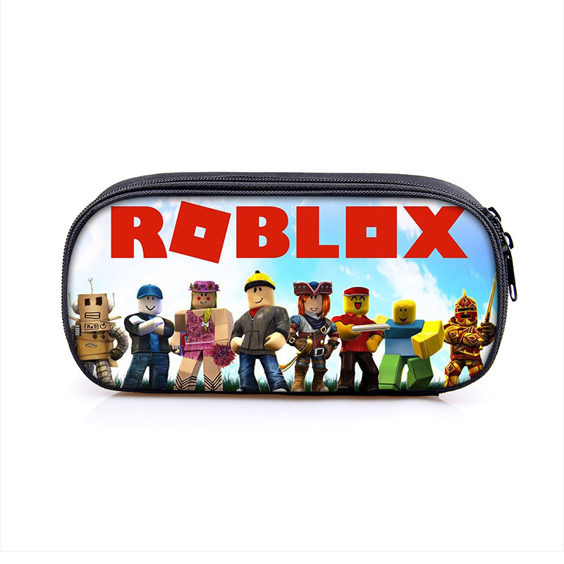 新しい roblox 単層鉛筆バッグ Roblox ポリエステル垂直正方形文具バッグ韓国語版子供の鉛筆バッグ|undefined