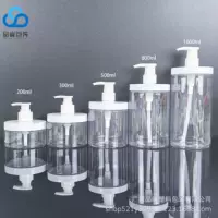 Спот: 200ml-1000ml89 зубная баночка баночка в больнице шампунь разливочная бутылка с большой крышкой