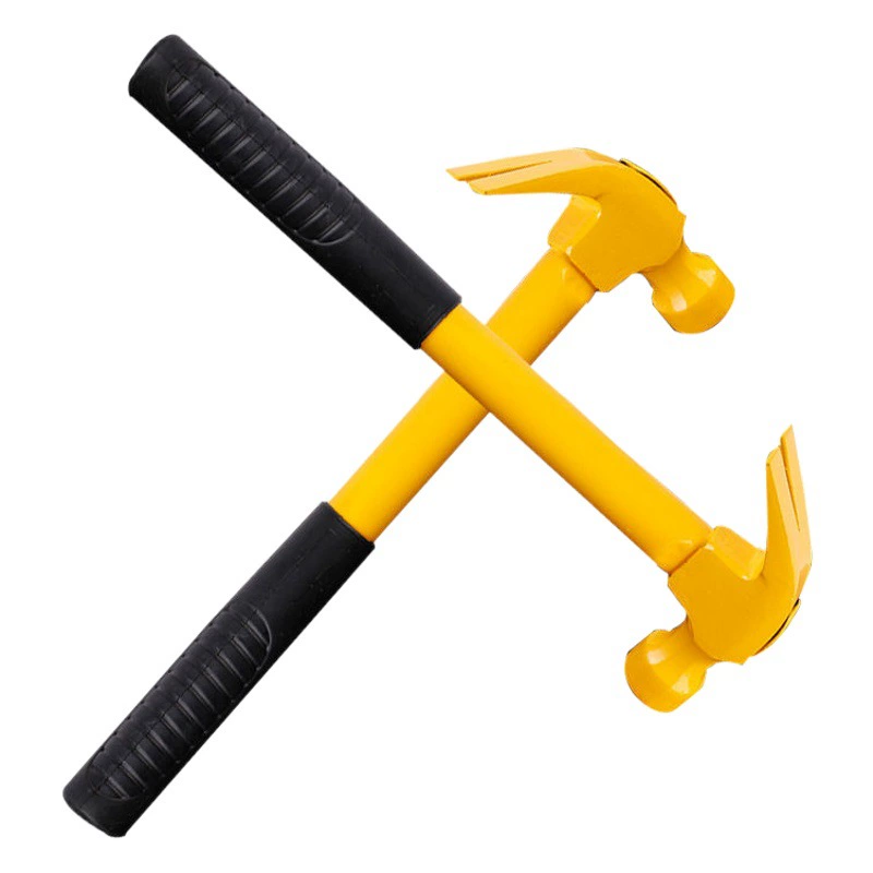 Подлинный молоток-гвоздодер, многофункциональный молоток для гвоздей, специальный молоток для деревообработки, бытовой специальный стальной молоток, коллекция молотков производителя