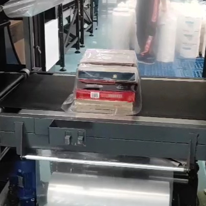 Filma retráctil para clasificación de logística de tabaco, rollo pequeño, envoltura para llevar, embalaje, sellado, envoltura de plástico, productos de película al por mayor