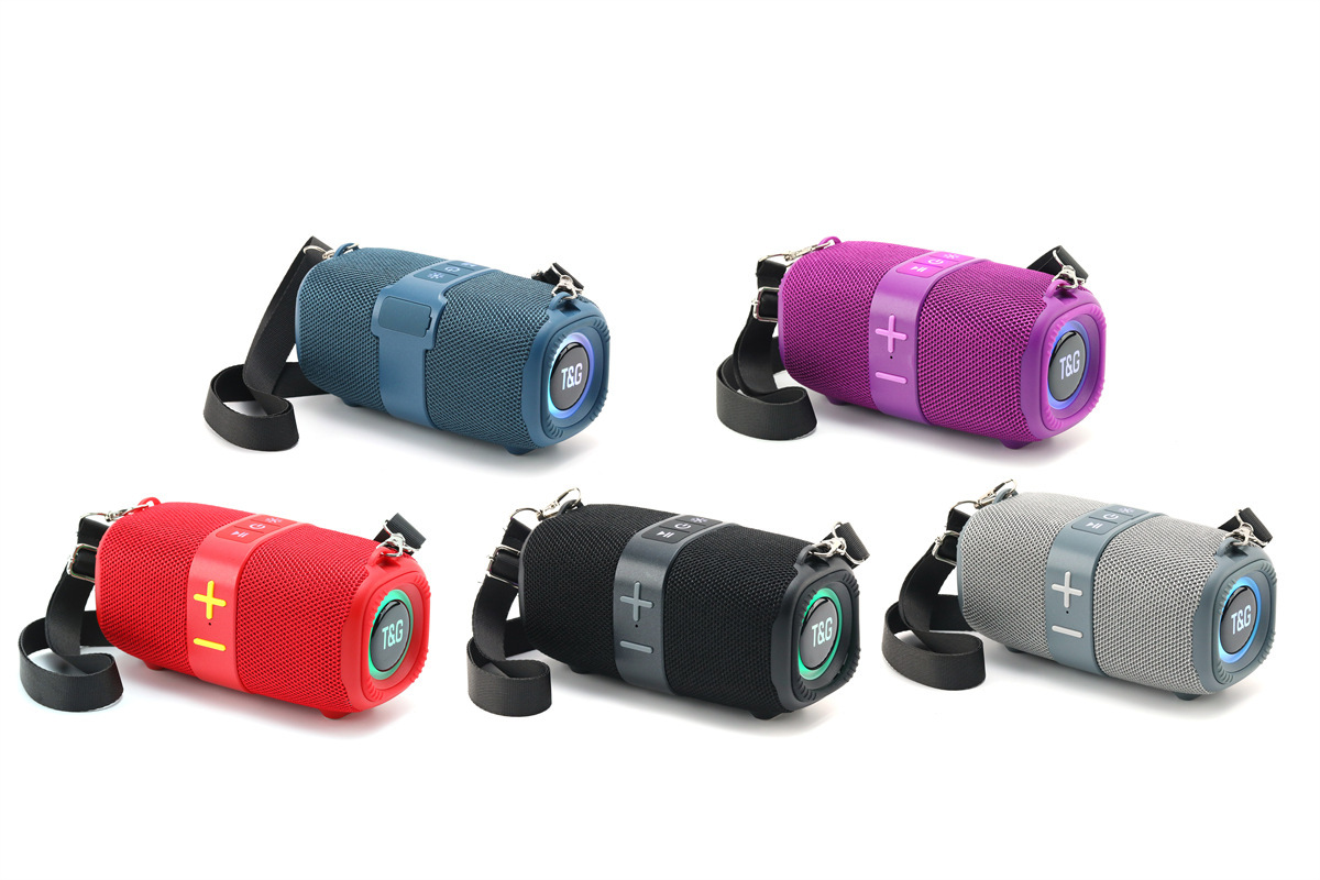 Draagbare bluetooth speaker met led verlichting en tws_voghion.com