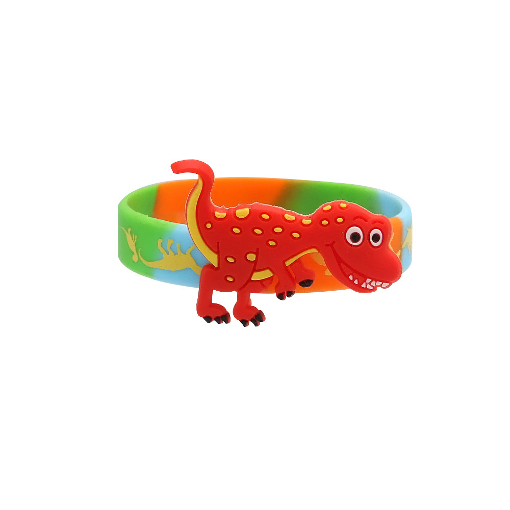 Cute Sweet Color Block Silica Gel Wholesale Wristband display picture 5