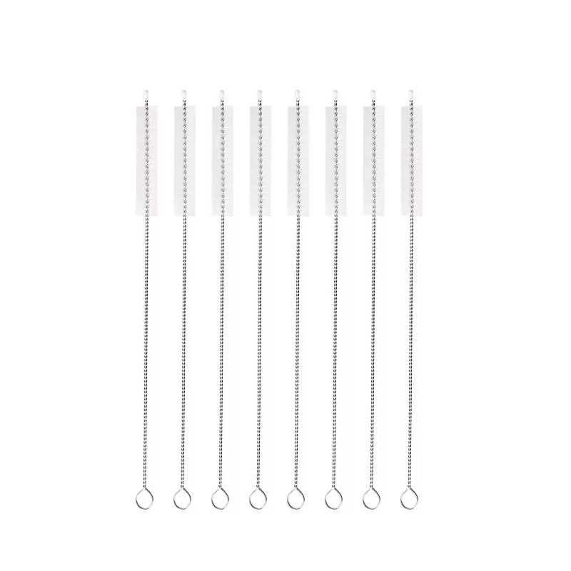 定制吸管刷清洁刷各规格304不锈钢尼龙软毛小刷长300mm刷奶瓶奶嘴