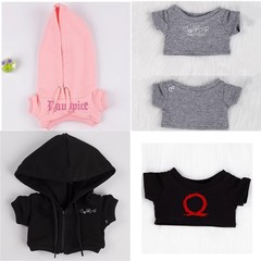 10/15cm20現物フード付きのバーチャルアイドルと同じかわいい綿人形のぬいぐるみ服が現物になっている