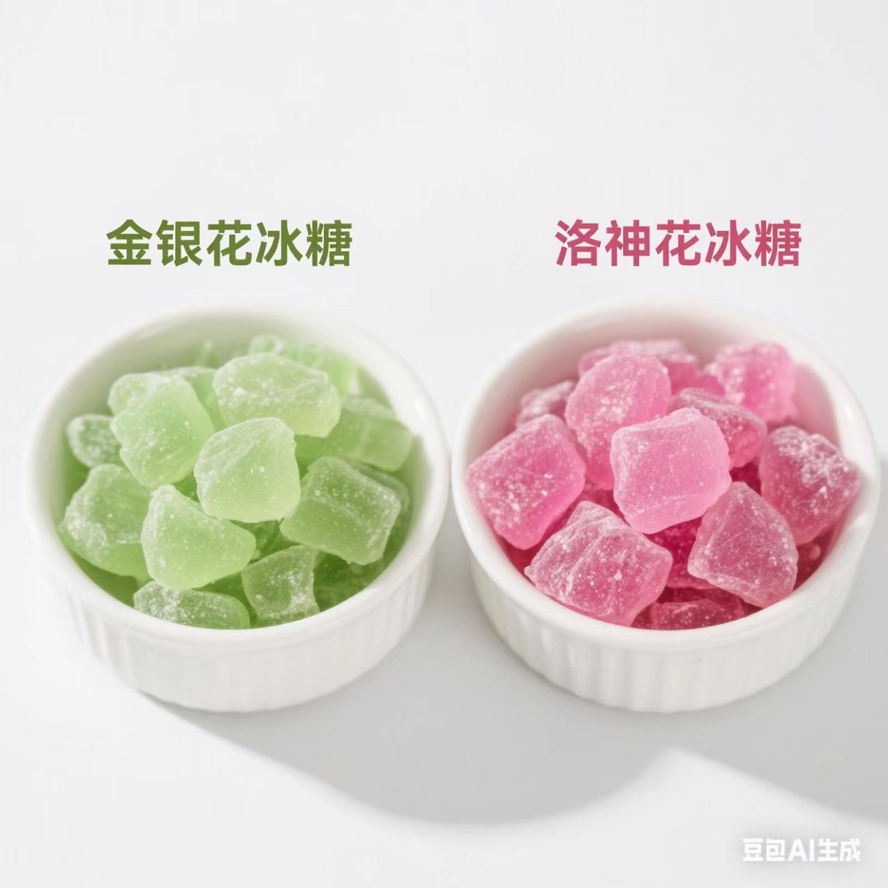Roselle and Honeysuckle Rock Sugar 500g Luo Shen Hua Jin Yin Hua Sweet Herbal Tea Companion in use