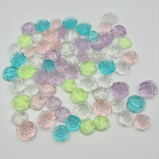 Ice luminous rose making diy blind bag children's gem game toy studio bucket artifact ornaments