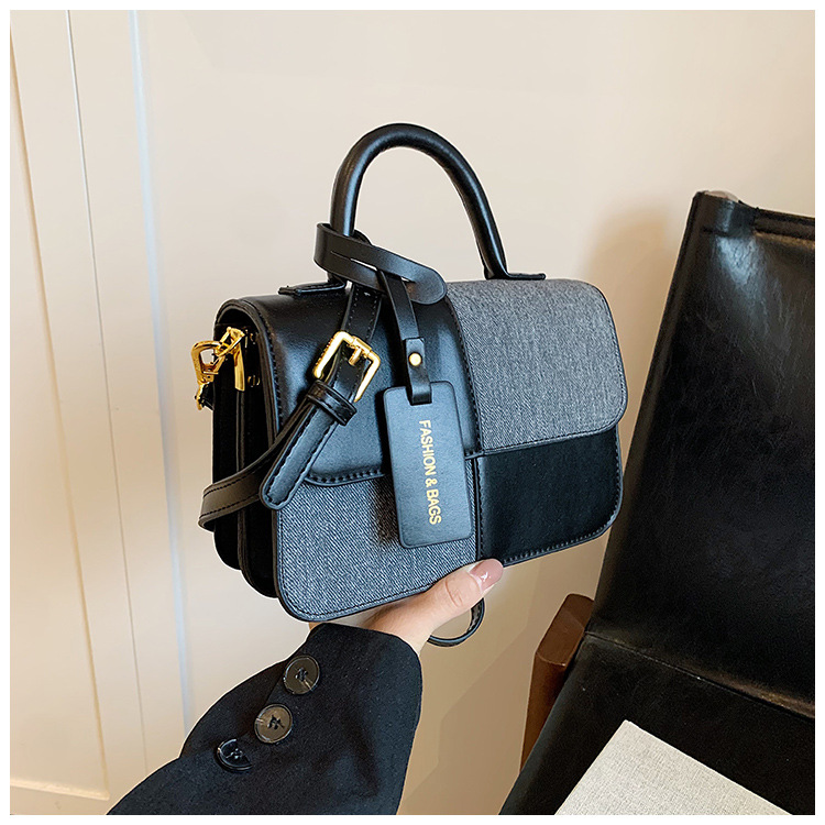 Maillard Splicing Handbag for Women 2024 New Style, with Unique Texture and a Stylish Crossbody Bag Design_voghion.com