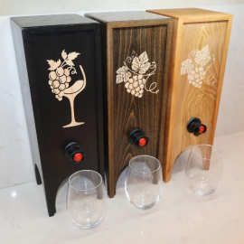 The Quartic Decorative Box WineLiquor Dispenser