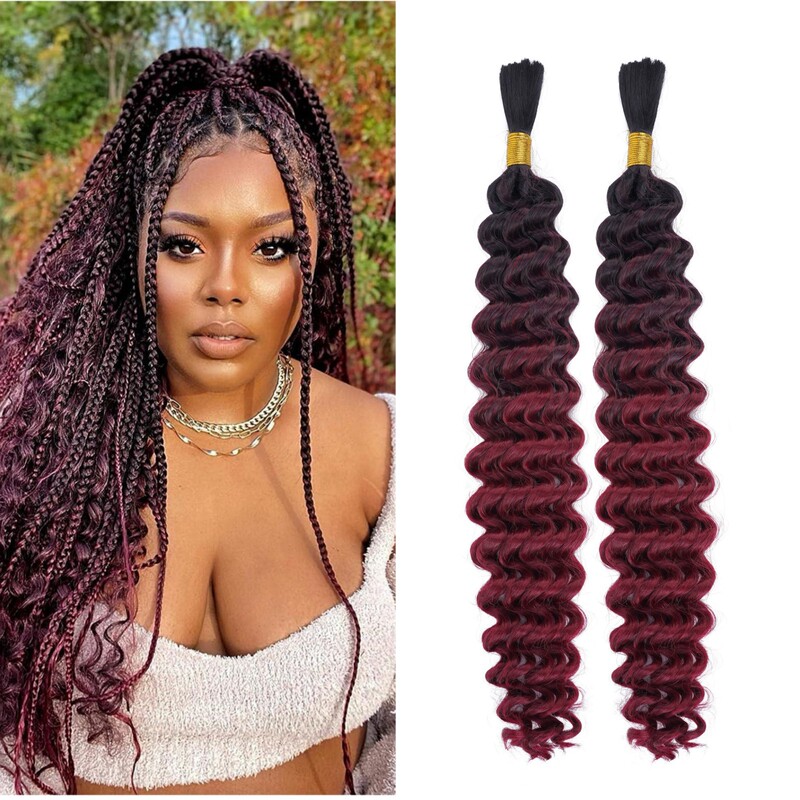 Europe and the United States wholesale chemical fiber hair bundle crochet hair women's seamless hair deep curved wave hair European and American foreign trade hair Europe and the United States wholesale chemical fiber hair bundle crochet hair women's seamless hair deep curved wave hair European and American foreign trade hair