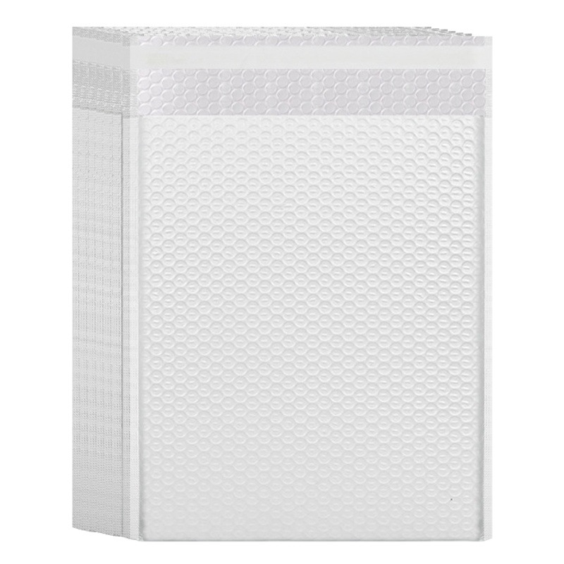 Bolsa de burbujas mate de 140g, bolsa de embalaje de película perlada, bolsa de mensajería para ropa, bolsa de burbujas pequeña estilo sobre al por mayor