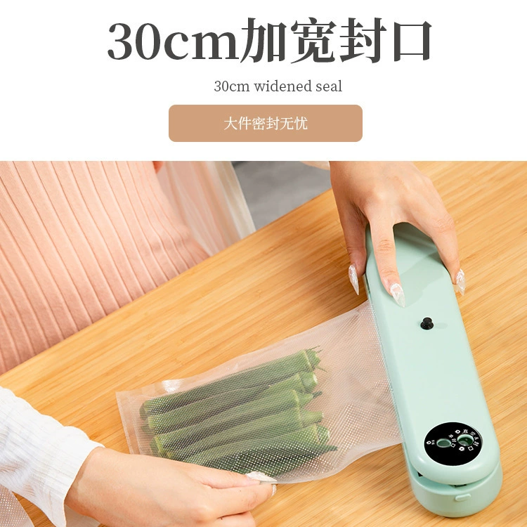 Автоматическая вакуумная упаковочная машина, упаковщик пищи, пластиковая запайка, коммерческая упаковочная машина, вакуумная машина, свежий замок, портативная подзарядка