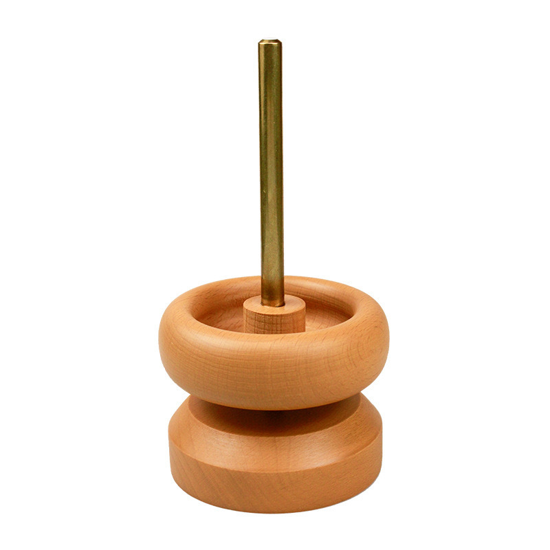Transfronterizo con cuentas Bowl set beadspinner hecho a mano DIY tejido de madera maciza pulsera de cuentas de arroz herramienta image 11