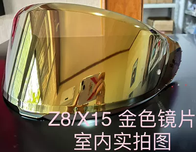 electroplated color goggles, Dəbilqə (Kaska) aksesuarları - z8x15-gold-lenses