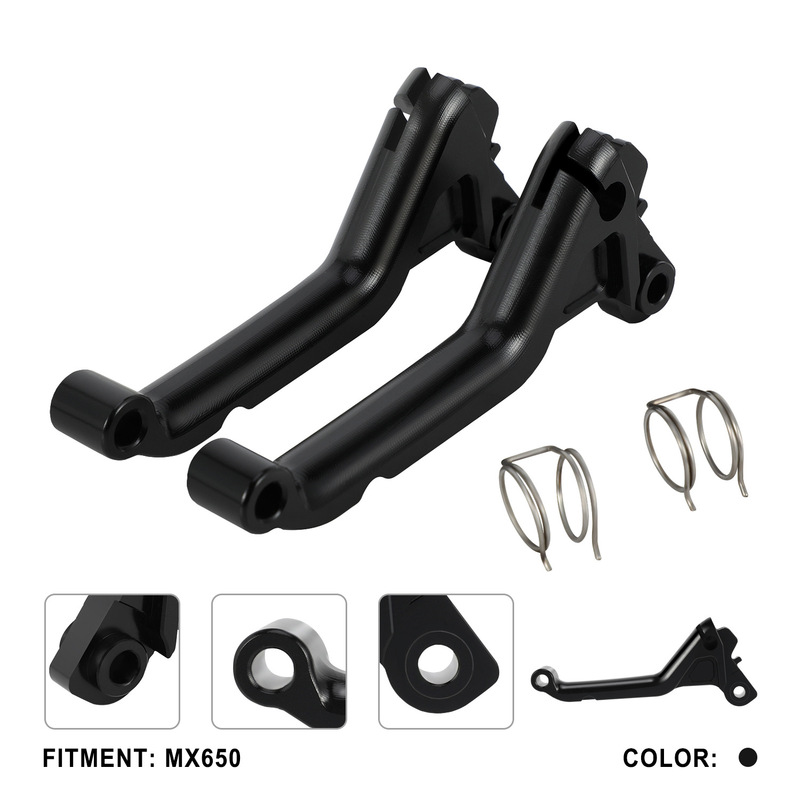 Suitable for Mx650 Motorcycle High-Quality Aluminum Alloy Brake Lever Clutch Lever Horn Modification Accessories