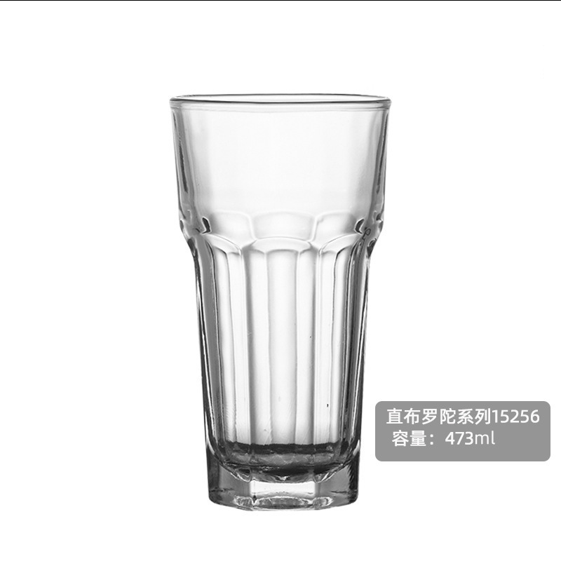 Libbey Libby vidrio espesado Long Island Iced Tea taza de café octogonal taza de jugo de limón Latte Mocha Taza