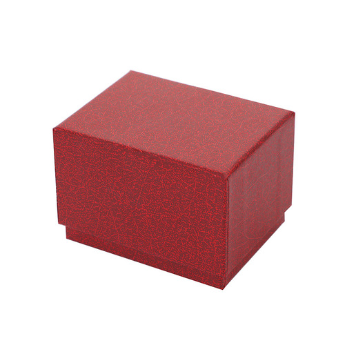 Creative black kraft paper jewelry box watch necklace ring jewelry packaging box retro holiday gift box wholesale