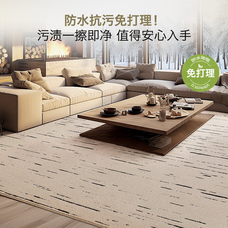 Fábrica de alfombras domésticas sala de estar dormitorio resistente a la suciedad fácil de cuidar alfombras de cama sofá mesa de té alfombras nuevas