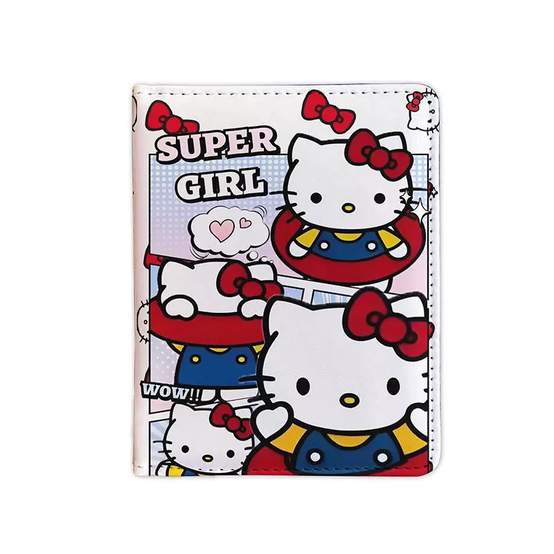 Hello kitty, passport case, universal protective case, handheld card holder for traveling