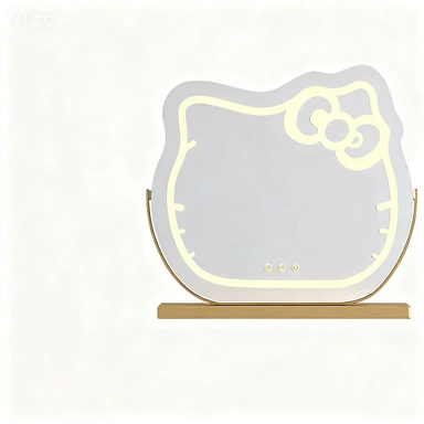 Hello Kitty, настольное умное зеркало со светом для спальни, интернет-знаменитость, эффект зеркала