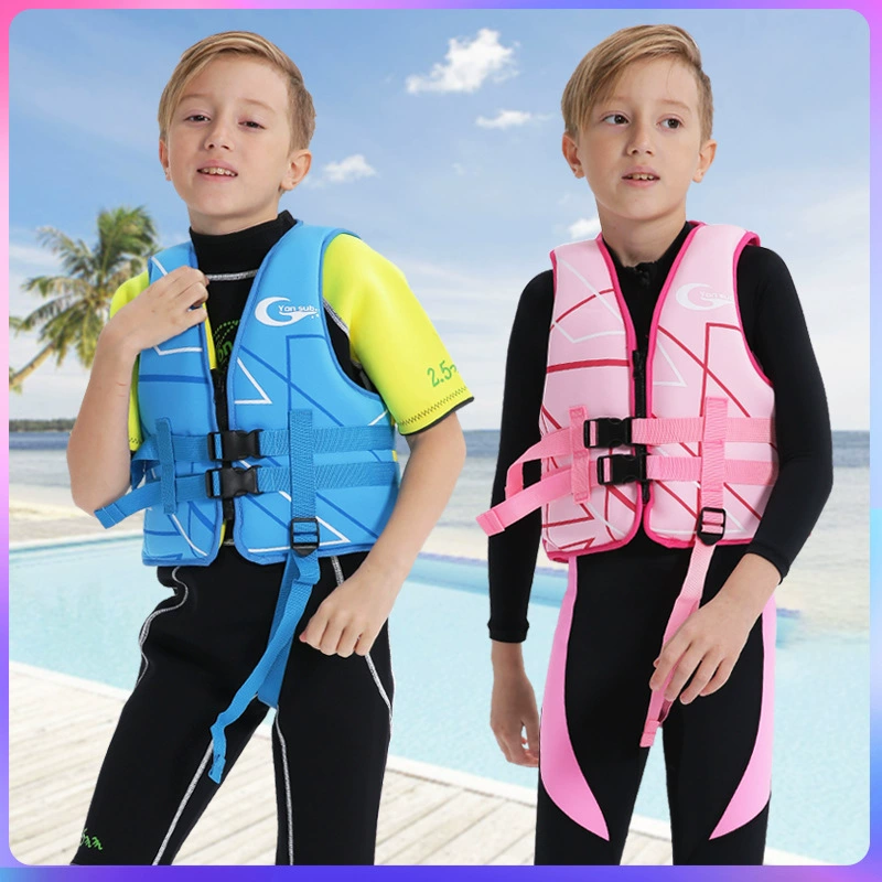 Детский спасательный жилет YonSub, утолщенный, теплый, профессиональный.