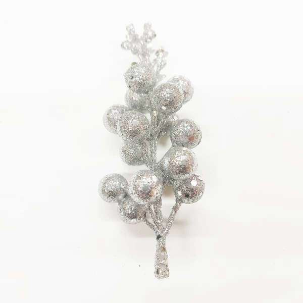 Fifteen-head foam fruit silver