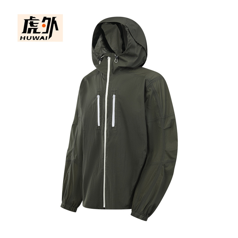 Mountain-Style Sun Protection Clothing for Men and Women, New Upf50+ Ice Silk Summer Hiking Breathable Photo-Friendly Jacket, Factory Customization