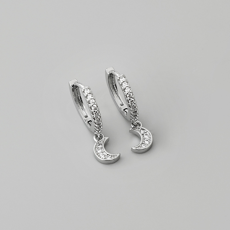 retro crescent hoop copper ear clip wholesale Nihaojewelrypicture3