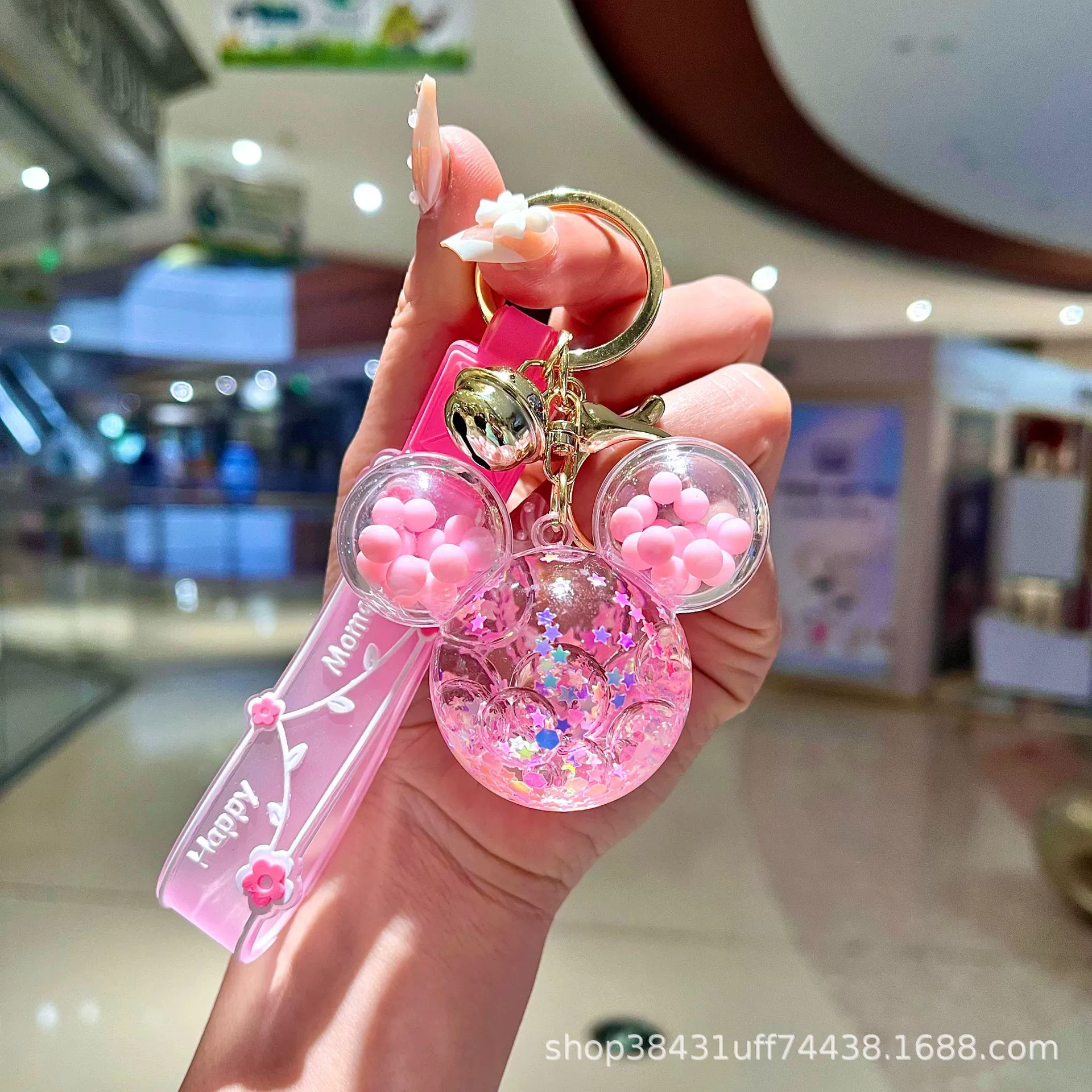 Acrylic keychain, pendant for keys
