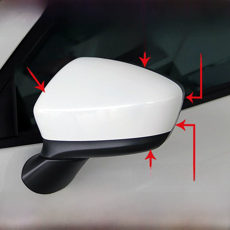 Подходит для корпуса зеркала заднего вида Mazda CX5, крышки зеркала заднего вида 13 14, светоотражающей линзы, рамки рулевого фонаря