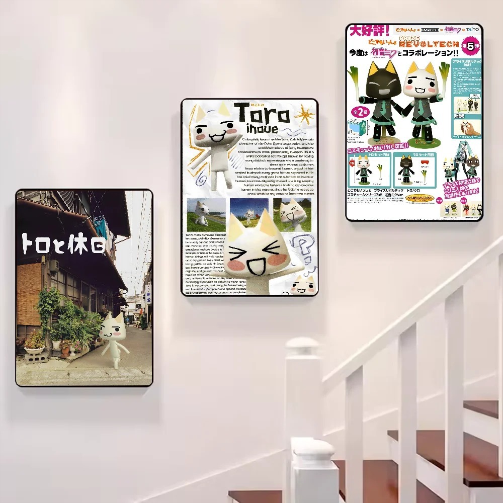 Cute classic wall poster for bedroom, cat 4