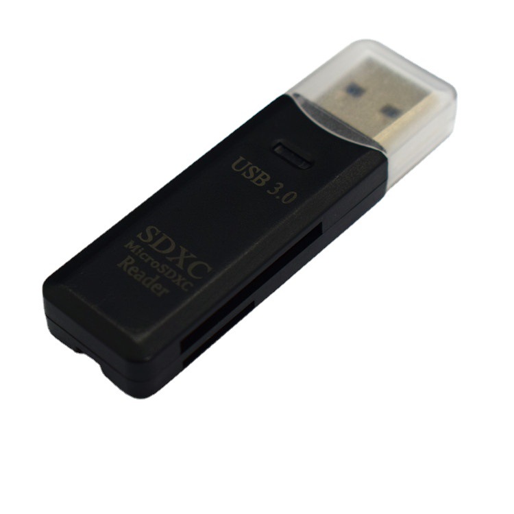 usb3.0读卡器二合一sd高速tf电脑通用