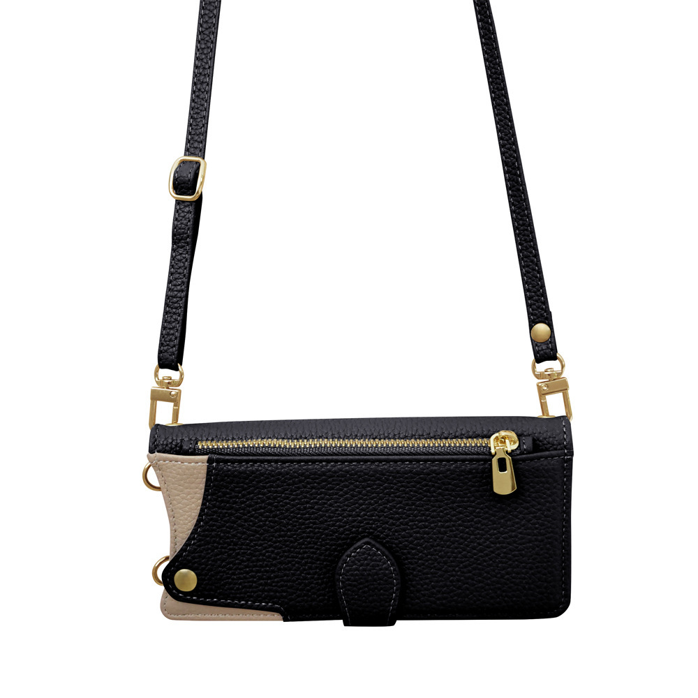 iPhone Air フリップカバー携帯電話ケース、Apple 16、15 Pro、リストストラップ付き、12 ショルダー携帯電話ケース、13 に適用