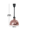 Model D (rose gold)-with light bulb