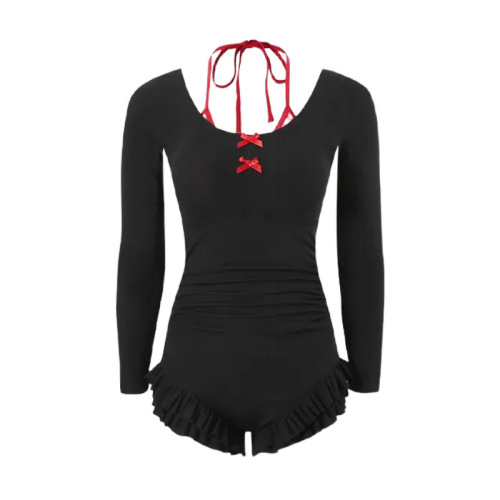 Women's swimsuit 2025 new belly-covering slimming vacation photo-taking hot spring one-piece swimsuit sexy pure desire style for women