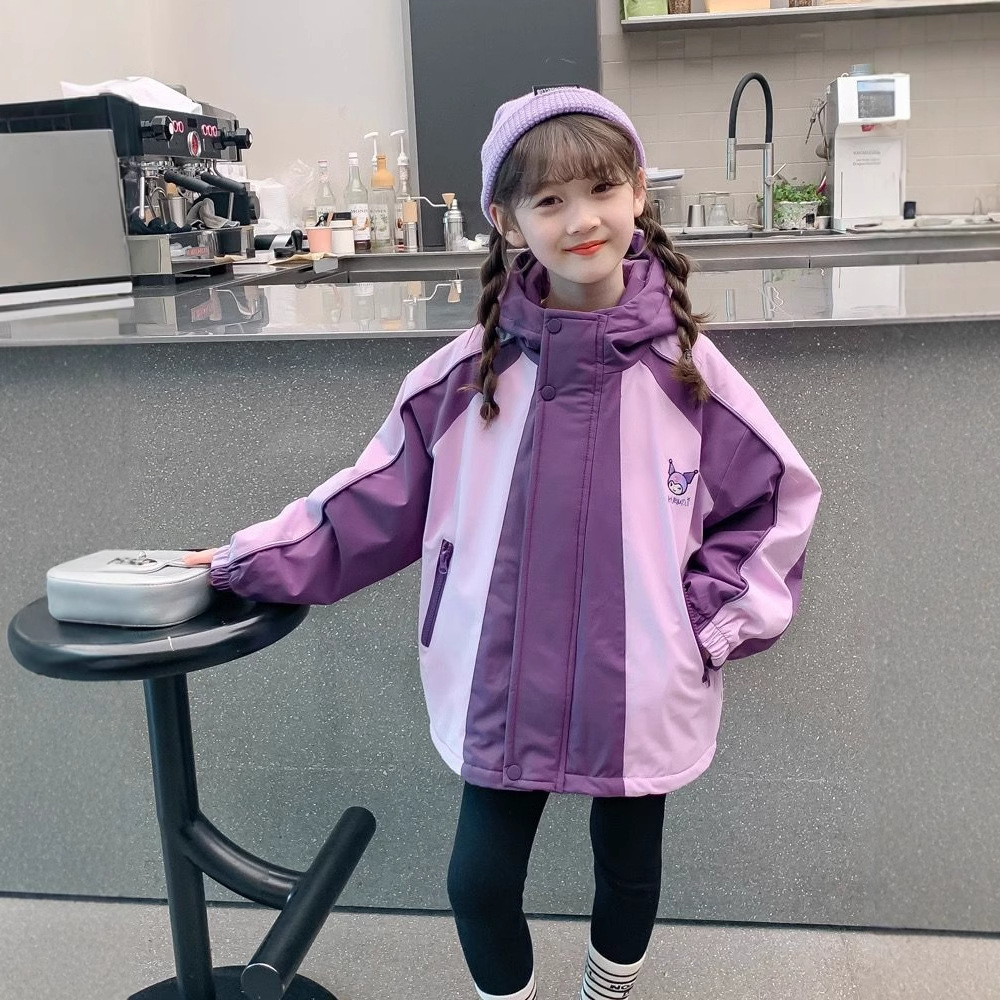 Niñas vestir de asalto otoño-invierno 2025 nuevo bebé femenino extranjero con chaqueta coreana de invierno para niños image 3