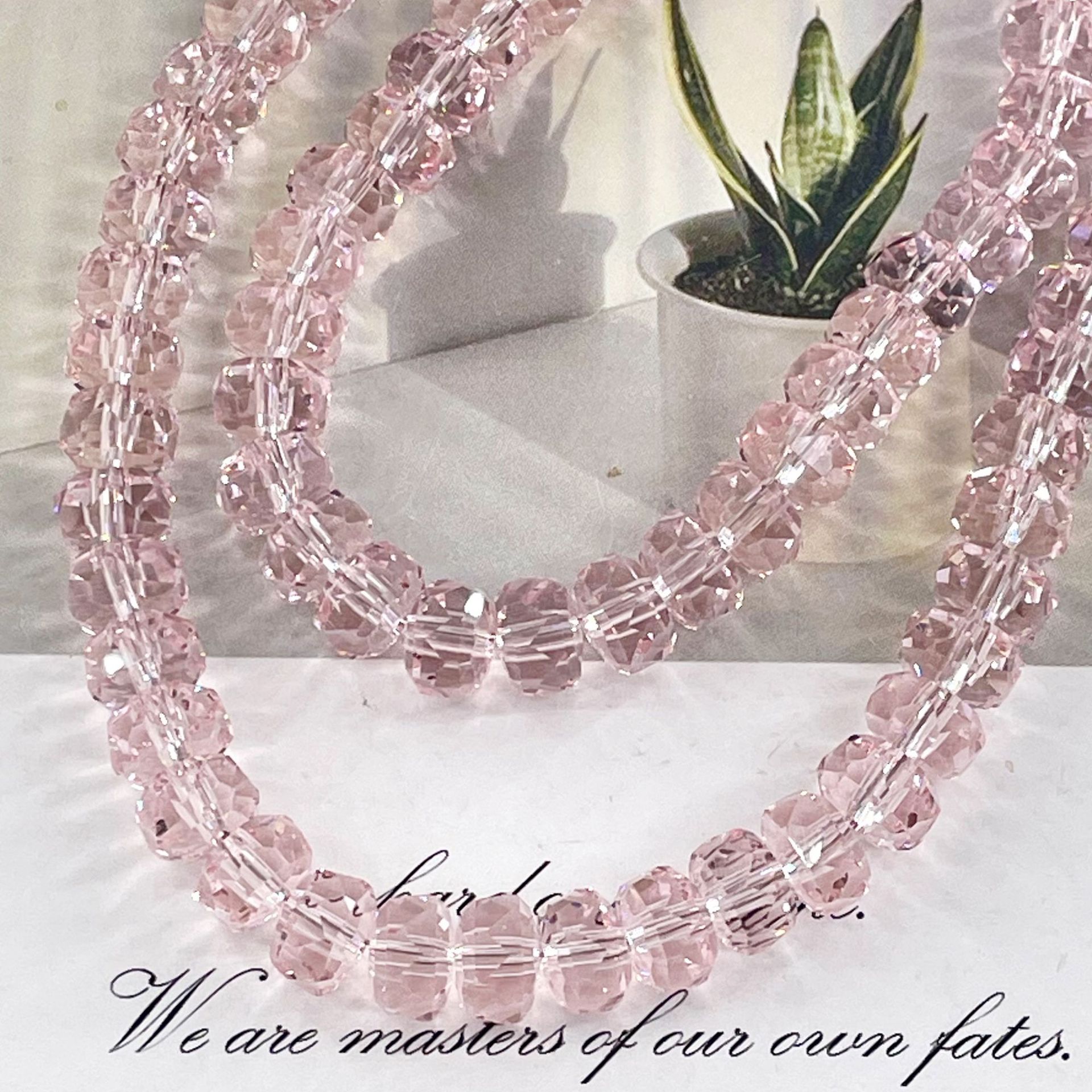 8mm Rainbow Wheel Jingjing Diy Jewelry Este embrión Vidrio Cristal Jewelry Pulsera Collar Moda Jewelry Accesorios dispersos