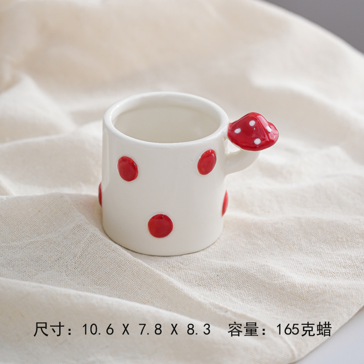 Suministro transfronterizo de nuevos patrones de frutas de cerámica aromática taza de cera dibujada a mano simple contenedor de velas frescas