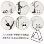 熊猫圆形陶瓷防滑杯垫