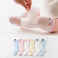 2025夏の新型赤ちゃんストッキングメッシュ赤ちゃん靴下赤ちゃん0-1-3歳卸売り