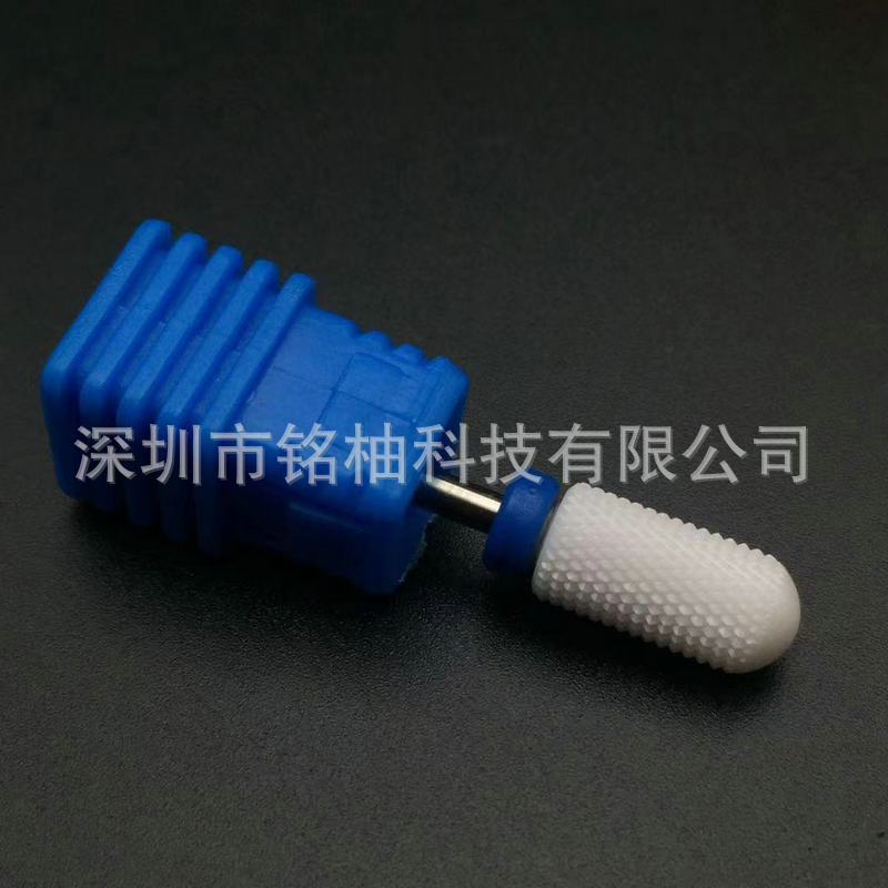 Esmalte de uñas cabeza redonda cilíndrica cabeza de molienda rápida polaco removedor de esmalte de uñas diamante esmalte de uñas accesorios de la máquina de pulir