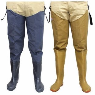 Half-Length Over-The-Knee Waders, Thickeneded Rain Boots, Waterproof and Non-Slip, Rice-Planting Boots, Fishing, Wading and Fishing, Zhaozhi Zheng