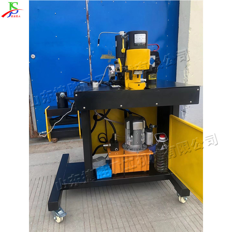 Máquina de procesamiento de barras de bus 3 en 1 máquina de corte de barras de cobre perforación y flexión integrada equipo multifuncional de procesamiento de barras de bus