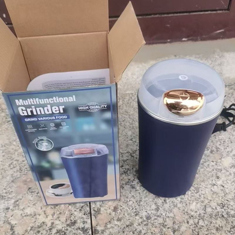 Molinillo pequeño para el hogar, molinillo eléctrico portátil para moler granos de café, taza, suplemento de alimentos para bebés