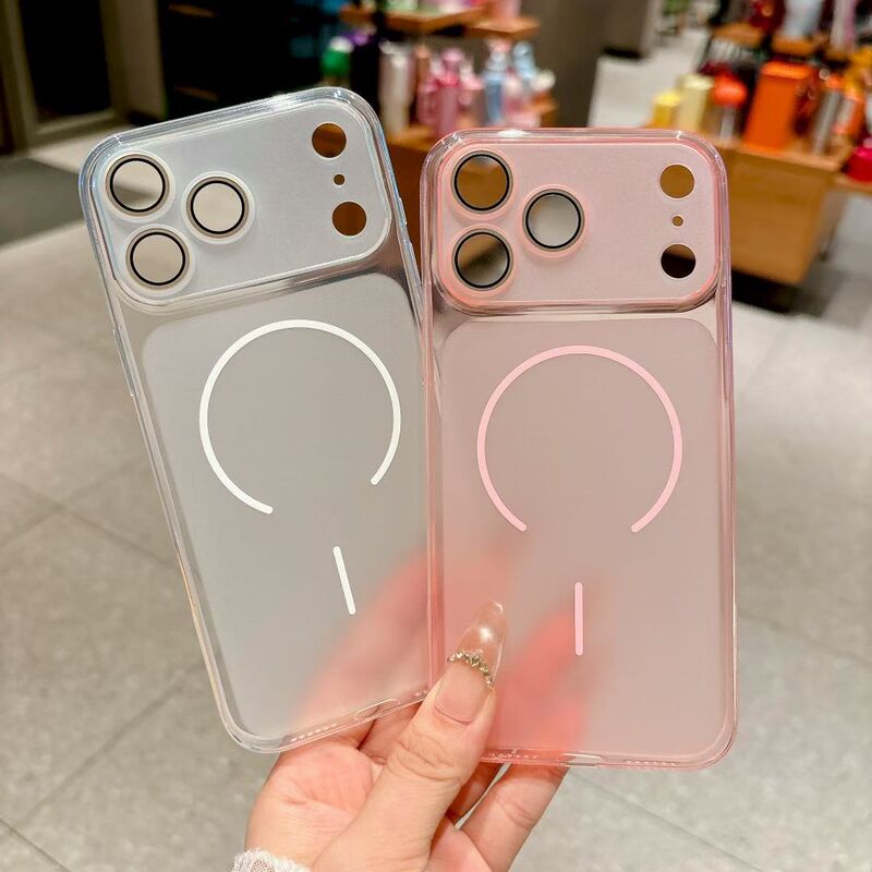 Ultra-Thin Transparent Magnetic Case That Instantly Transforms into a Suitable Case for Apple 17 Pro Max, iPhone 13 Glass Lens Film Soft Case Ultra-Thin Transparent Magnetic Case That Instantly Transforms into a Suitable Case for Apple 17 Pro Max, iPhone 13 Glass Lens Film Soft Case