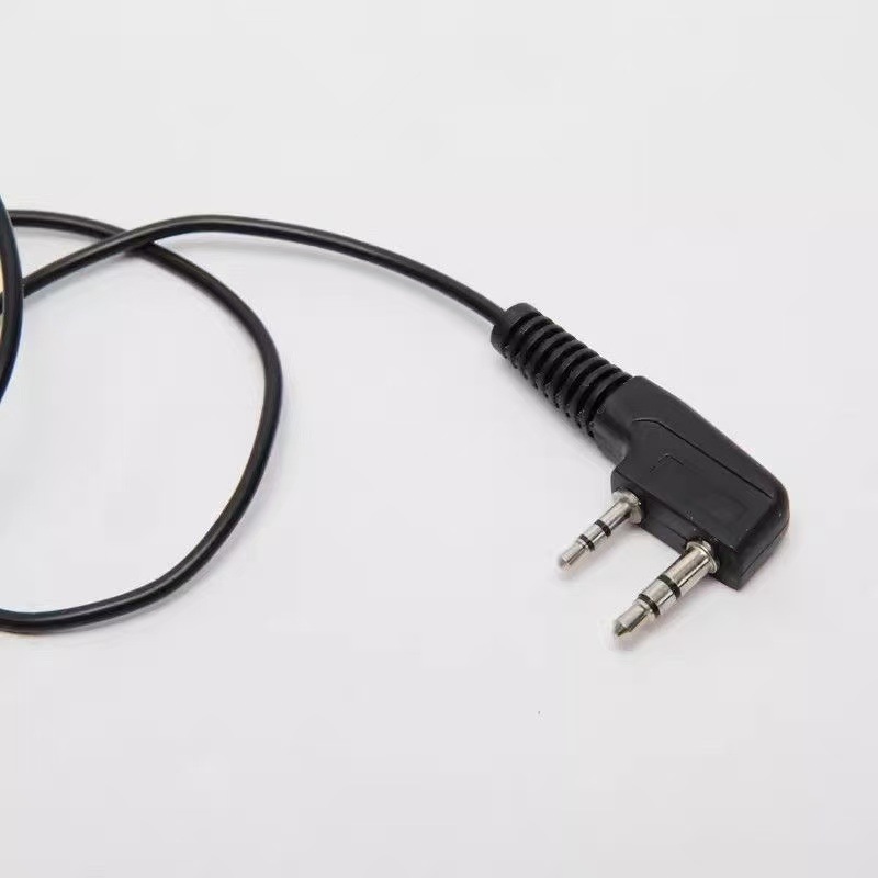 K-head Baofeng 888S auriculares de intercomunicación 992 auriculares de sequilla adecuados para Baofeng 5R 10R y otras líneas de auriculares K-head