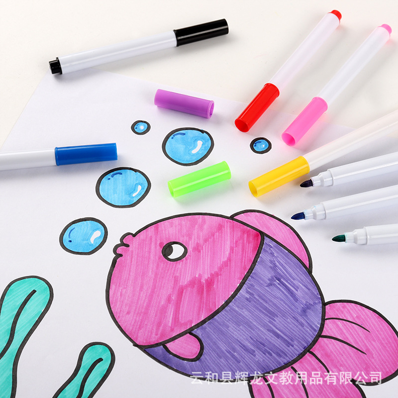 Fabricante al por mayor mini pizarra borrable color infantil marca acuosa marca de dibujo creativa divertida marca de pintura