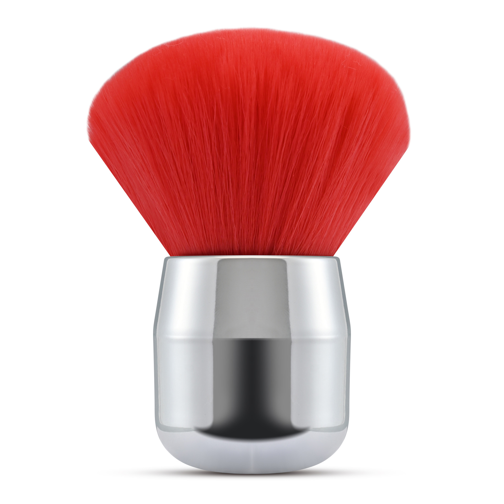 Mushroom brush big red hair (silver base)