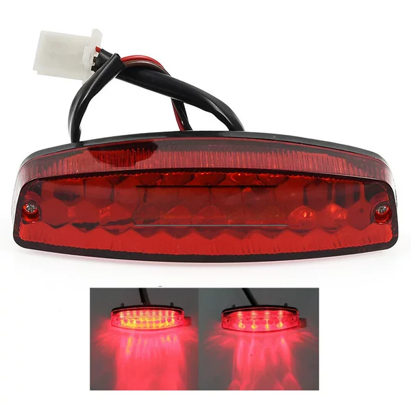 Atv Atv Led Tail Light Little Dinosaur Bull Brake Light Scooter Tail Light