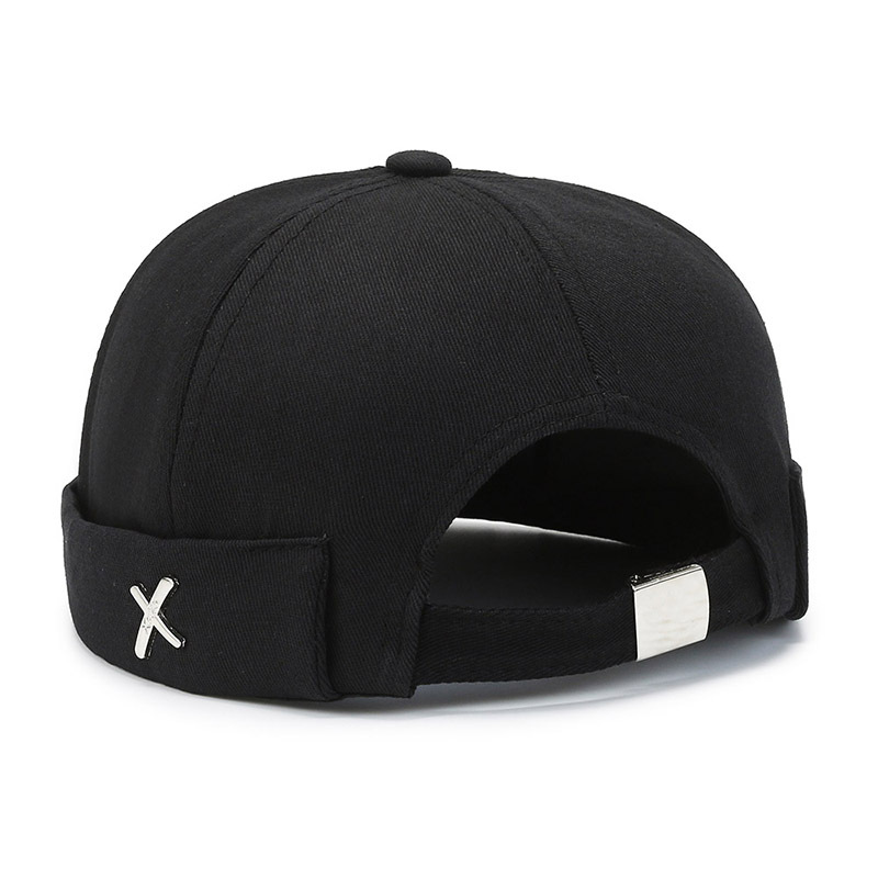 Primavera Nuovo Guapi Coreano Strada Personalizzato Senza Tesa Rotondo Cappello da Marinaio Landlord Uomo e Donna Ins Crowd_voghion.com